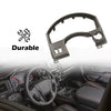G-PLUS Dash Panel Gauge Cover Bezel Trim Gray Compatible with Nissan Titan/Armada 2004-2006 68240-7S000, 682407S000