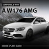 G-PLUS Front Engine Splash Shield Under Cover Fits for Benz A (W176) Only Fit with AMG Body Kit 1768850136, A1768850136 Black
