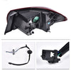 G-PLUS LED Tail Light Lamp Compatible with Chevy Malibu 2019 2020 2021 2022 Driver Rear Lamps Red Clear lens Chrome Houning 84595944 GM2800262 GM2801262 Luces Traseras Faros TraserosAssembly