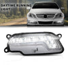 G-PLUS LED Left Fog Light Daytime Running Lamps, Compatible with Benz W212 E250 E350 E550 2010-2016, LH Driver Side, 2128200756, MB2562100