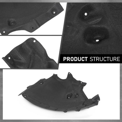 G-PLUS Fender Liner Rear Driver Side Compatible with Audi Q7 2017-2023 4M0821191G, AU1248147