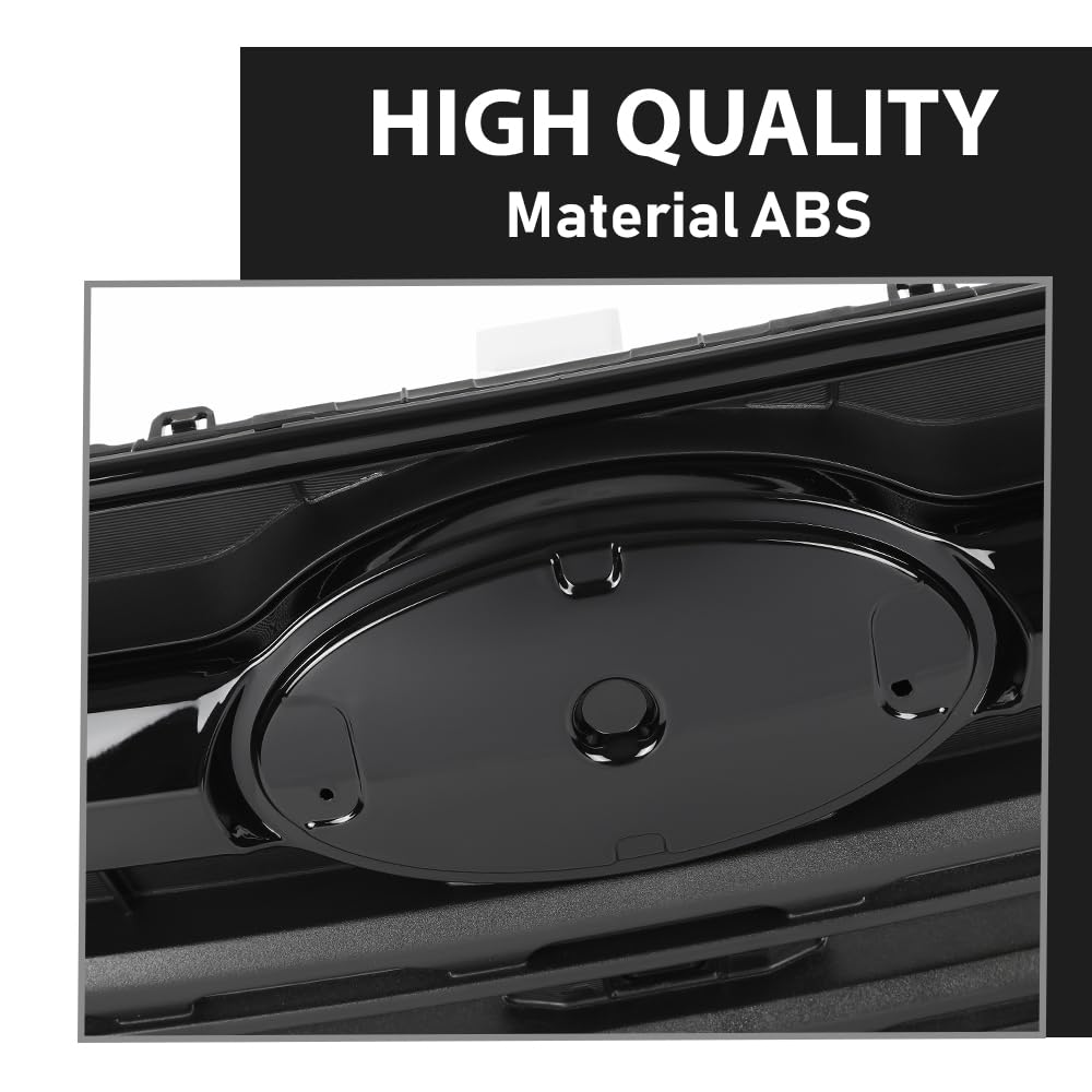 G-PLUS Front Bumper Grille Grill Compatible with Subaru Outback 2020-2022 91121AN08A Glossy Black
