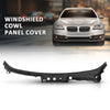 G-PLUS Windshield Wiper Cowl Panel Cover, Compatible with BMW F10 F11 528i 535d 535i M5 2011-2016, Only Fit Left Hand Drive Vehicles, 51717203124