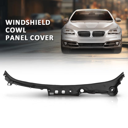 G-PLUS Windshield Wiper Cowl Panel Cover, Compatible with BMW F10 F11 528i 535d 535i M5 2011-2016, Only Fit Left Hand Drive Vehicles, 51717203124