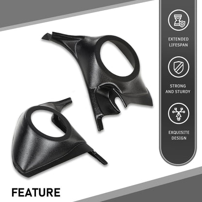 G-PLUS Speaker Kick Panels Pair Black Compatible with Chevy Monte Carlo El Camino Malibu, Fit Oldsmobile Cutlass Fit Pontiac Grand Prix, Buick Regal 1978-1988