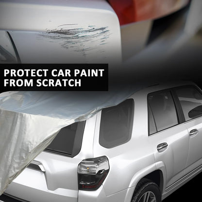 Heavy-Duty SUV Car Cover Waterproof All Weather for Universal SUV, Outdoor Rain Sun Snow UV Protection, Indoor Dust and Scratch Resistant YL (187 * 75 * 69 inch)