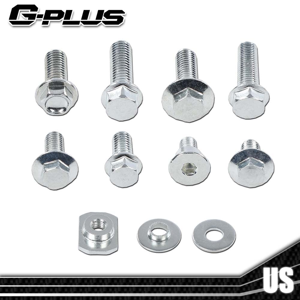 G-PLUS Body Bolt Kit plastic fender Compatible with Yamaha YZF 250 450 YZ250F 450FYZ250F YZ450F