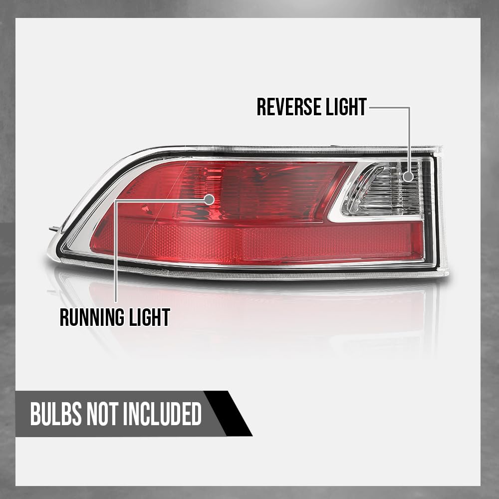 G-PLUS Inner Rear Bumper Lights Taillamps Compatible with LX GX460 2014-2021 Red