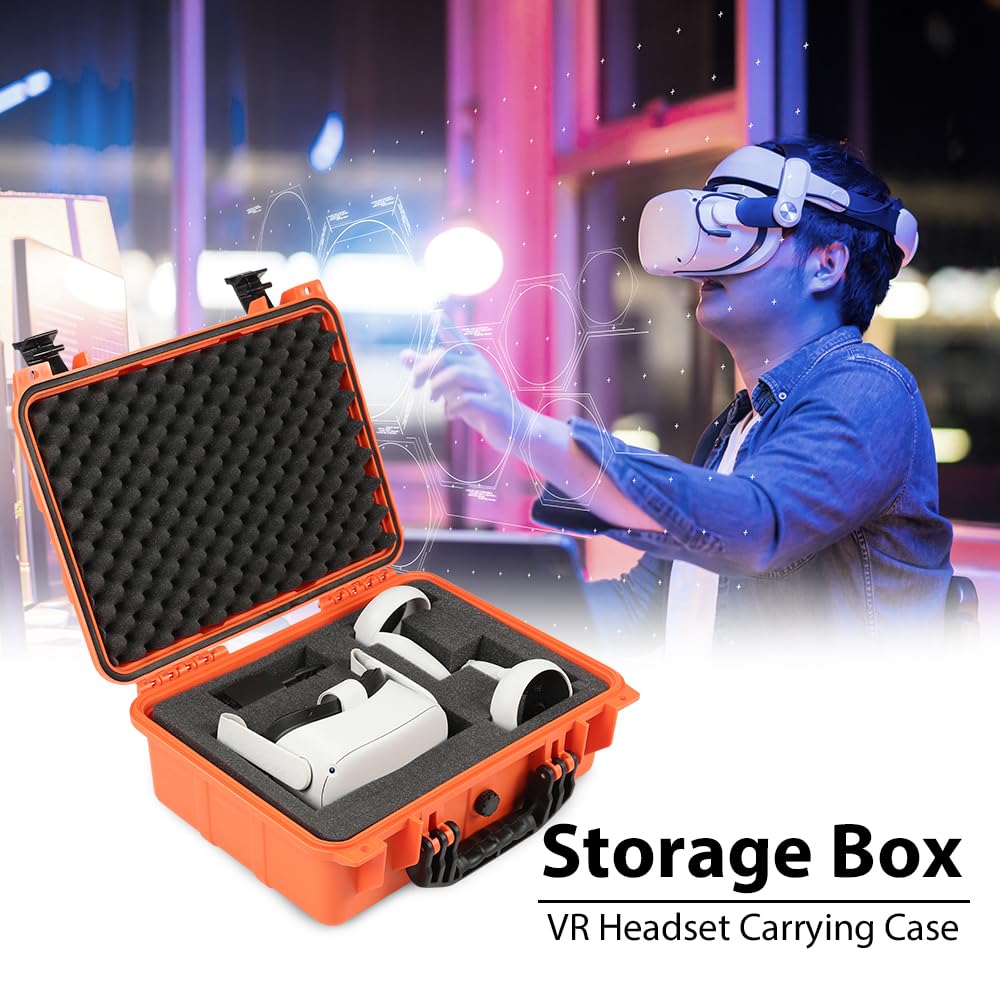 G-PLUS Graded Card Storage Box Compatible with BGS PSA SGC FGS Weatherproof Graded Trading Cards Box (Large, Orange)