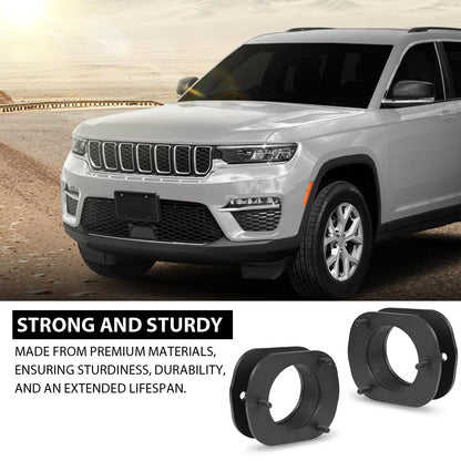 G-PLUS Front 2.5" Leveling Lift Spacer Kit Compatible with Jeep Grand Cherokee WK2 2011-2022 Black
