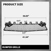 G-PLUS Bumper Grille Compatible with Benz C250 C300 C350 2012-2015,Fit For Models With AMG Styling Package 2048850853