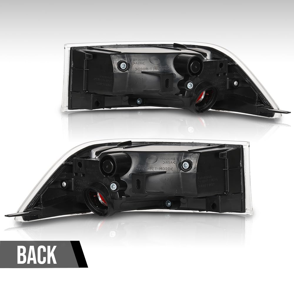 G-PLUS Inner Rear Bumper Lights Taillamps Compatible with LX GX460 2014-2021 Red