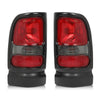 G-PLUS Tail Lights Assembly Rear Brake Lamp Left&Right Compatible with Dodge Ram 1500 Truck 1994-2001,Fit Dodge Ram 2500 3500 Truck 1994-2002 55055264AC 55055265AC Rear Brake Lamps Assembly