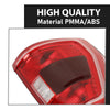 G-PLUS LED Tail Lights Rear Brake Lamp Left and Right Compatible with Ford F150 XLT 2021-2023 w/Blind Spot Fit w/Factory Incandescent Model ML3Z-13405-C, ML3Z-13404-C Red Lens