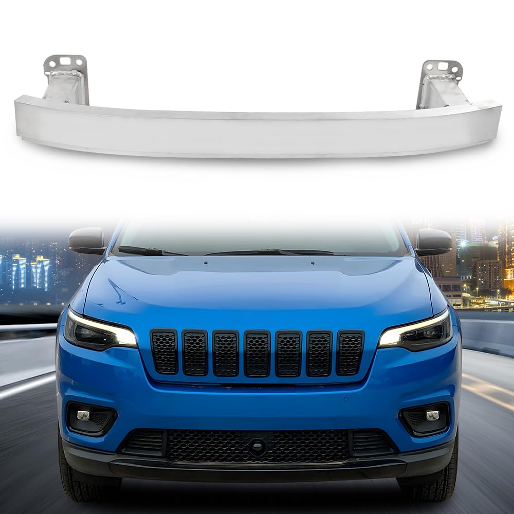 G-PLUS Front Bumper Face Bar Reinforcement Compatible with Jeep Cherokee (submodel: Altitude Overland Limited) 2019-2023 68285642AA, CH1006246