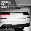 G-PLUS Rear Diffuser Compatible with BMW G20 3 Series 330i 2019 2020 with M Sport Bumper Models Only Not Fit M340i Models Glossy Black