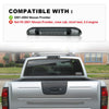 G-PLUS LED 3rd Brake Light Compatible with Nissan Frontier Pickup 2001 2002 2003 2004 3rd High Mount Stop Lamp, Smoky Lens Chrome Housing