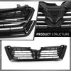 G-PLUS Front Grille Assembly Compatible with Subaru Forester 2022-2024 J1010SJ260