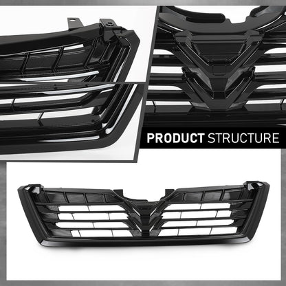 G-PLUS Front Grille Assembly Compatible with Subaru Forester 2022-2024 J1010SJ260