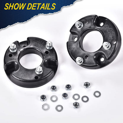 G-PLUS 2" Molded Bolt Leveling Kit Compatible With 2009-2020 F150 2WD 4WD (Bolt-On Kit)
