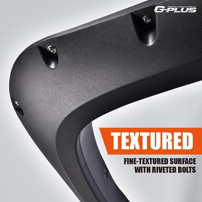 G-PLUS Liners Rear Wheel Well Guards Flaps Compatible with 2014-2018 Chevy Silverado 1500