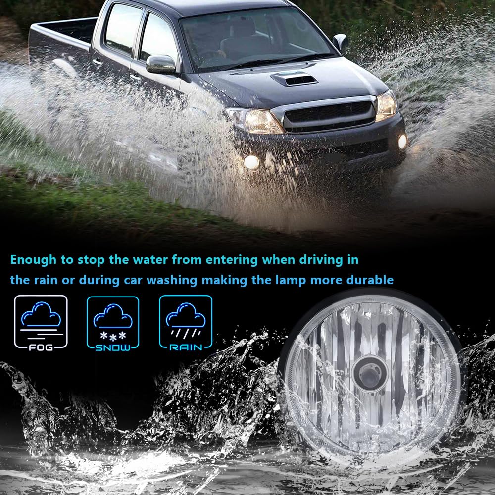 G-PLUS Front Bumper Fog Lights Assembly Compatible With 2005-2011 Toyota Tacoma neblineros para autos delantero faros antiniebla