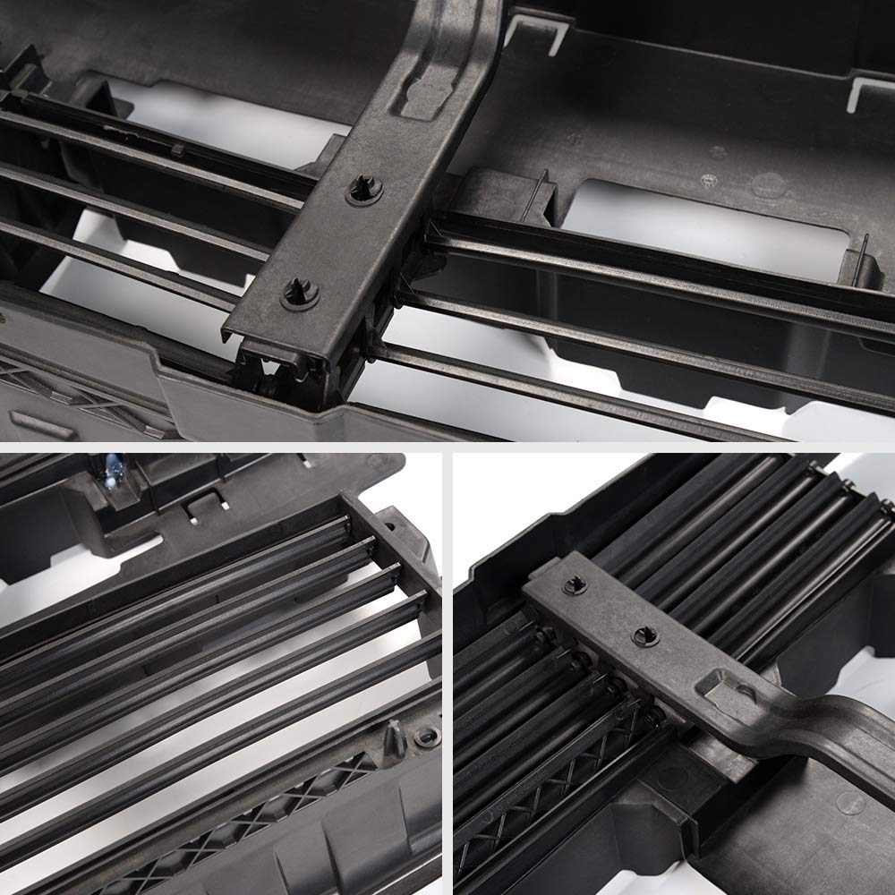 Compatible For Ford Fusion 2013 2014 2015 2016 Front Radiator Control Grille Shutter Assembly without Actuator DS7Z-8475-B