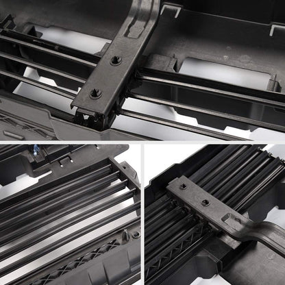 Compatible For Ford Fusion 2013 2014 2015 2016 Front Radiator Control Grille Shutter Assembly without Actuator DS7Z-8475-B