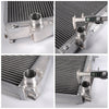 Aluminum Racing Performance Radiator Replacement For BMW E46 3 Series 323i 325i 328i 330i 2.5L-3.0L 1999-2006 MT