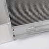 2 Row Core Aluminum Performance Racing Radiator Replacement For Ford F100 F250 F350 Pickup Truck L6 V8 AT/MT 1953 1954 1955 1956