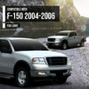 G-PLUS Fog Lights Lamp Set Compatible with Ford F150 2004-2006/ Compatible with Lincoln Mark LT 2006 Driver Left and Passenger Right Side Replacement One Pair Clear Lens