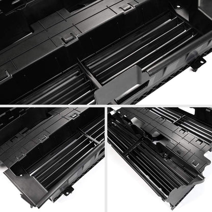 Front Radiator Control Grille Shutter Assembly without Actuator Compatible For Ford Fusion 2013 2014 2015 2016 DS7Z-8475-A