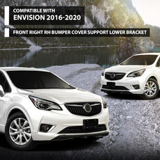 G-PLUS Front Right Bumper Cover Support Bracket Compatible with Buick Envision 2016-2020 Front View