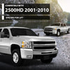 G-PLUS 6" Lift CV Spacers Compatible with Chevy Silverado GMC Sierra 2500HD 2001-2010 4WD Black