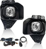 G-PLUS Fog Lights Front Bumper Fog Lamp Driver and Passenger Side w/Harness Compatible with Ford F250 F350 F450 F550 Super Duty 2011-2016 BC3Z15200A, BC3Z15201A,FO2593230, FO2592230 Clear Lens