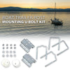 G-PLUS Boat Trailer Galvanized Universal Guide Pole and Post Mounting U Bolt Kit Boat Trailer Guides Compatible with Kia Optima 2016 2017 2018 2019 2020