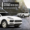 G-PLUS Front Bumper Reinforcement Impact Bar Compatible with Porsche Cayenne 2019 2020 2021 2022 2023 9Y0807109C Silver