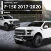 G-PLUS Front Bumper Compatible with Ford F150 Raptor 2017-2020 FO1002433, HL3Z17757A Iron Black