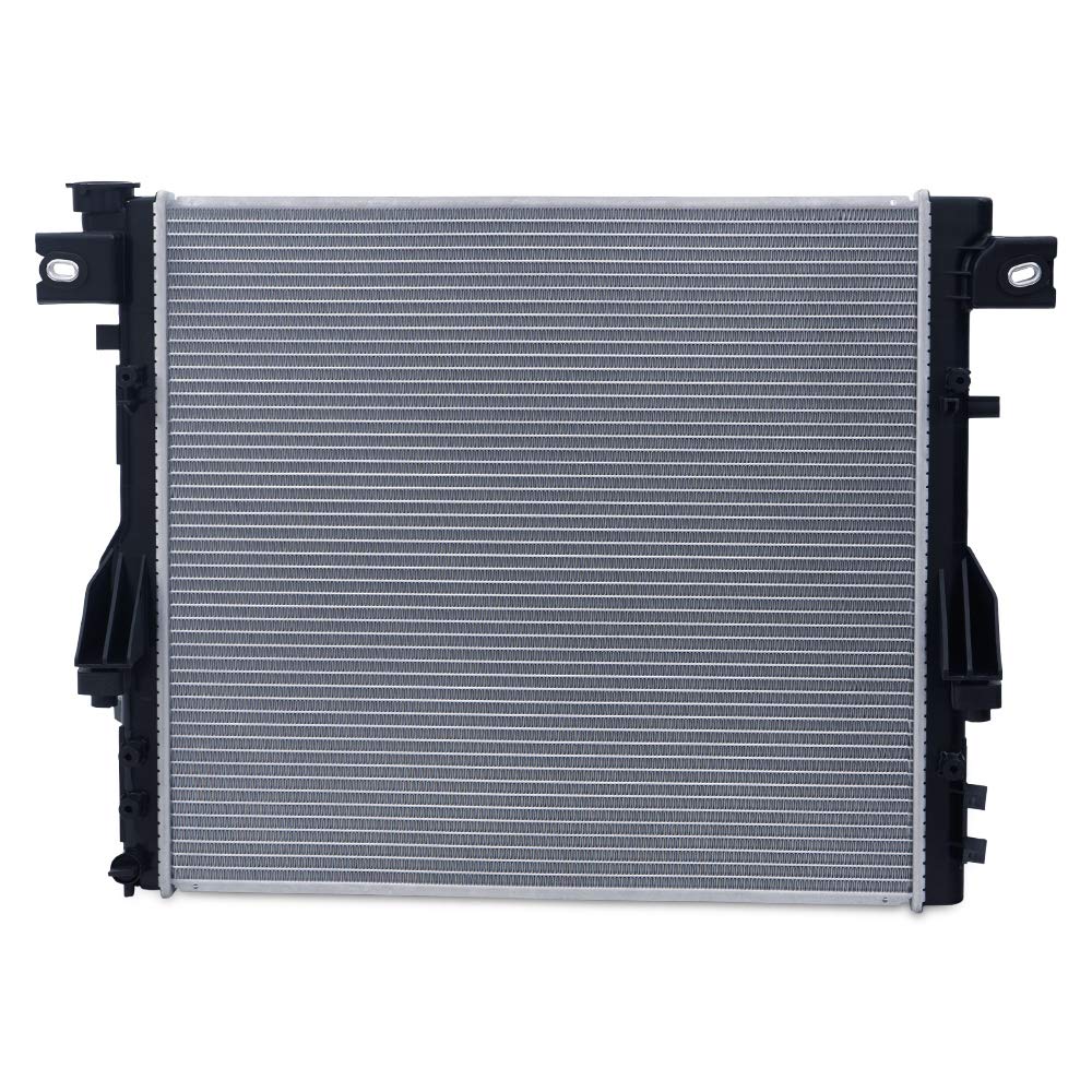 Aluminum Cooling Radiator 2957 Compatible For Jeep Wrangler JK Rubicon Sahara Islander 3.6L 3.8L 2007-2018