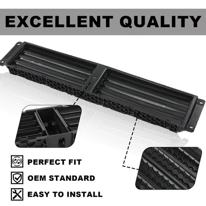 G-PLUS Active Grille Shutter Assembly without Motor/Actuator/Controller Compatible with Buick LaCrosse Avenir Sport Touring 2017-2019/Fit Chevy Malibu 2016-2020 GM1206116 AGS1023