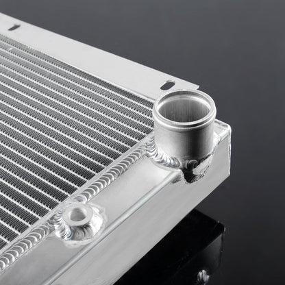 Full Racing Aluminum 2 Row Radiator Compatible For CHEVY 3100/3600/3800 TRUCK PICKUP V8 1947-1954