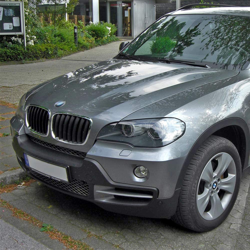 G-PLUS Headlight Headlamp Lense Clear Lens Cover Replacement For 2007-2012 BMW X5 E70 4 Door 1 Pair