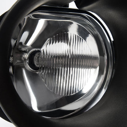 G-PLUS Compatible with Dodge Ram 1500 02-08 / Compatible with Dodge ram 2500 ram 3500 03-09 / Compatible with Dodge Durango 04-06 Glass Bumper Fog Lights Driving Lamps+Bezel