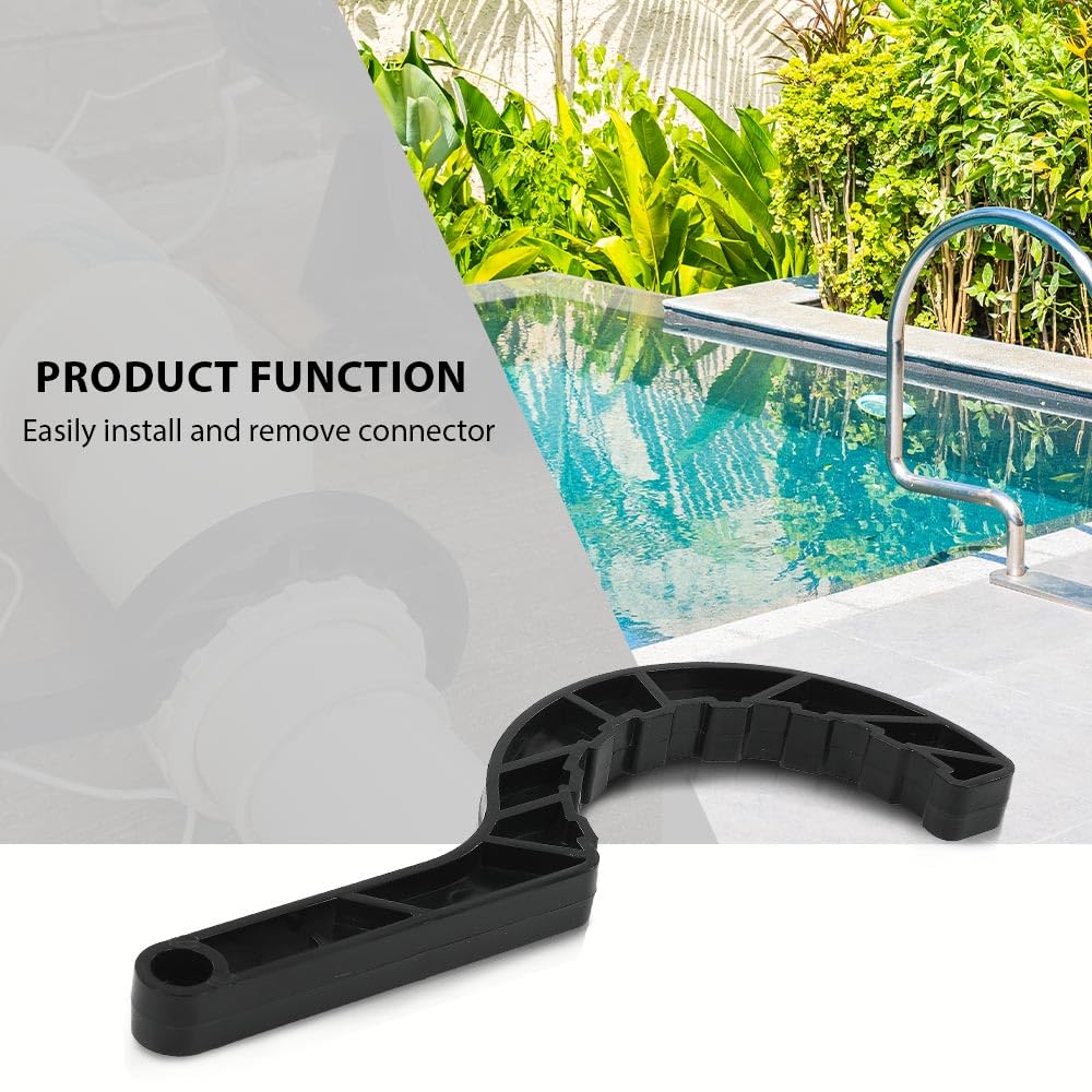 G-PLUS Pool Salt Cell Wrench Compatible with Hayward Turbo Cell/Fit for Hayward Glx-Cell 2″ Union 15 Pads Upgraded Plastic Wrench