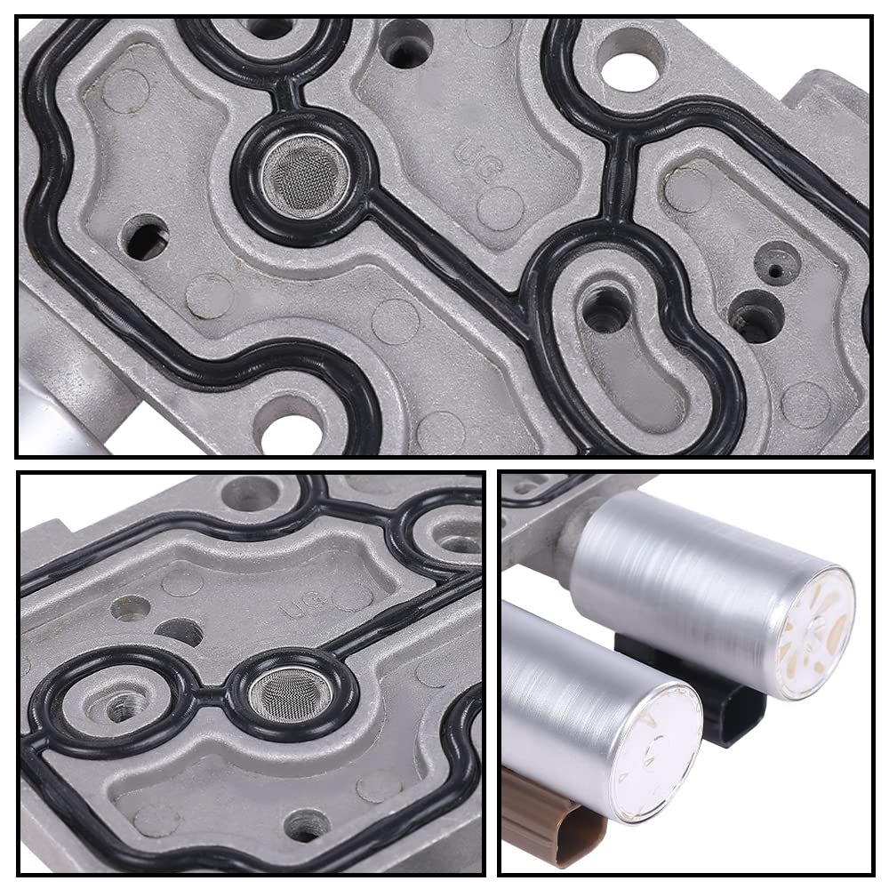 G-PLUS Transmission Dual Shift Linear Solenoid Compatible with Honda Civic 1.7L 2001 2002 2003 2004 2005 28015-PLX-305