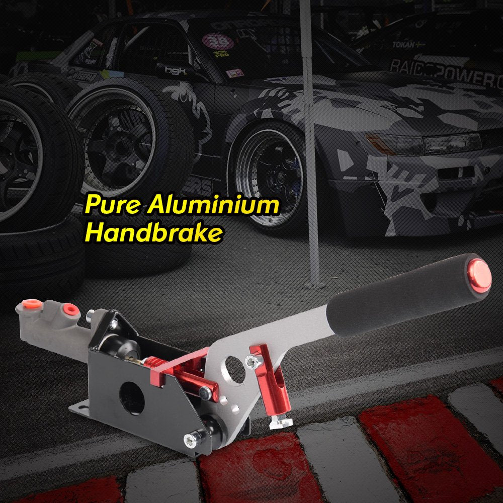 G-PLUS Hydraulic Drift Hydro E-Brake Racing Rally Handbrake Lever Gear Locking Red