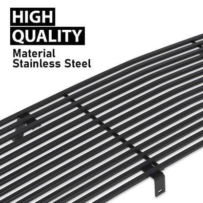 G-PLUS Billet Grille Compatible with Chevy Astro Van 1985-1994/Fit GMC Safari Van 1985-1994 C85103J Stainless Steel Black