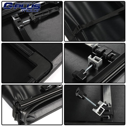 G-PLUS Soft Trifold Truck Bed Tonneau Cover Compatible with Toyota Tundra 2007-2013 5'5" Extra Short Bed