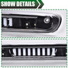 G-PLUS LED Third Brake Light Compatible With 07-14 Chevy Silverado/GMC Sierra,3RD LED Bar Brake/Cargo Light,Type I (Clear lens Black Housing Amber Reflector)