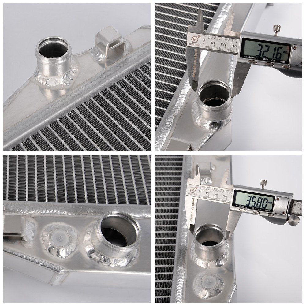 Aluminum Racing Radiator Stop Leak Compatible For Chevy Camaro/For Pontiac Firebird/For Trans AM 5.7L V8 1993-2002